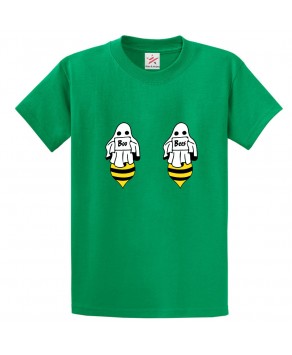 Boo Bees Funny Classic Unisex Kids and Adults T-Shirt